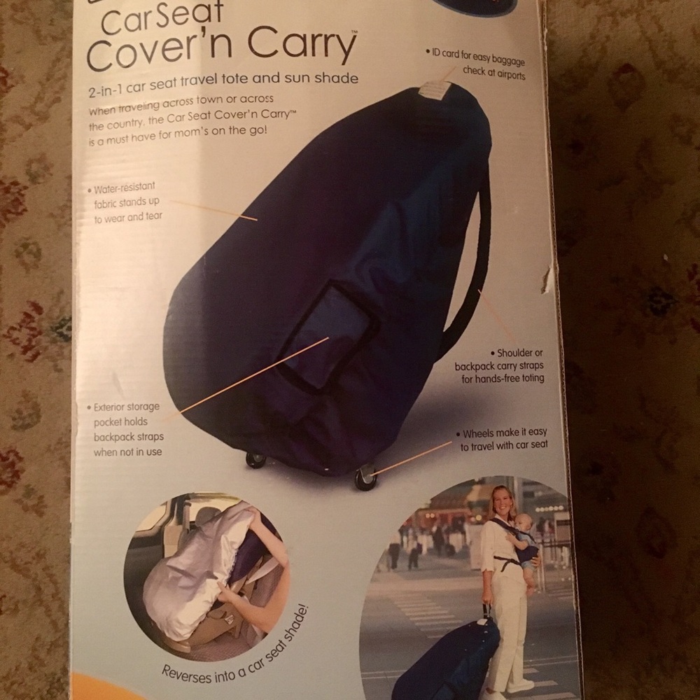 Car Seat Travel Tote